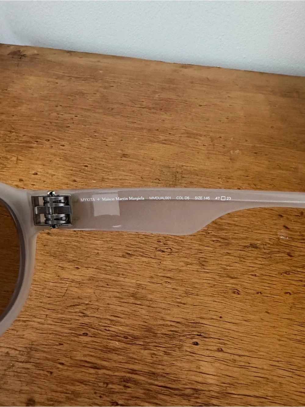 Maison Martin Margiela Round Sunglasses in Light Gray